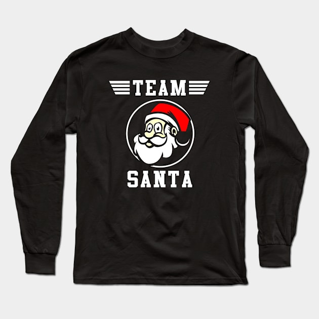 Team Santa Claus Christmas Long Sleeve T-Shirt by voughan